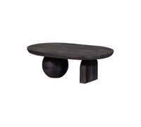 Table basse 110x72 cm manguier noir Steppe