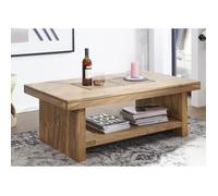 Table basse 118x70cm - Bois de palissandre teinté (Marron) - TURIN #17