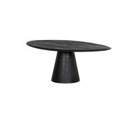 Table basse 120 cm bois de manguier noir POSTURE