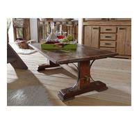 Table basse 120x70cm - Bois massif recyclé multicolore laqué - Inspiration Ethnique - NATURE OF SPIRIT #06