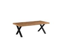 Table basse 130 cm pieds X Edouard