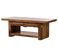 Table Basse 140x60cm - Bois Massif de Palissandre laqué - Duke #121