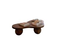 Table Basse 150cm Table Centrale Bois Massif Rétro, Table à Thé pour Salon Domestique, Meuble de Rangement pour Hôtels & Locations Saisonnières Tables Basses pour Le Salon