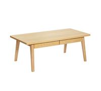 Table Basse 2 Tiroirs "Nice" 120cm Chêne