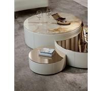 Table basse 3pcs Set tables basses design salon meubles Italie Bizzotto tables