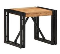 vidaXL Table basse 40x40x35 cm en bois massif acacia – Bout de canapé