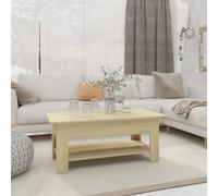 Table Basse 40x40x42 cm Blanc Bois d'Ingénierie Salon Table d'Appoint vidaXL