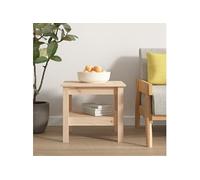 Table basse 45x45x40 cm Bois massif de pin814264