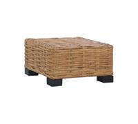 vidaXL Table basse 47x47x28 cm Rotin naturel