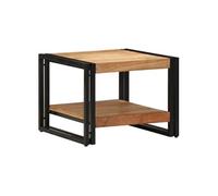 Table basse 50x50x38 cm bois massif acacia