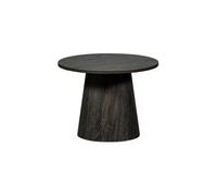 Table basse Ø60 cm MDF marron foncé MAAN