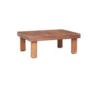 vidaXL Table basse 60 x 45 x 23 cm Bois de récupération solide