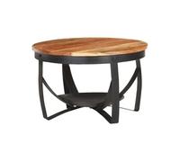 Vidaxl Table Basse Ø68x43 Cm Bois D'acacia Solide