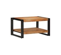 Table basse 70x50x38 cm bois massif acacia
