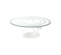 Table Basse 80 cm Arti&Mestieri Optical 0TA2886C26 Blanc
