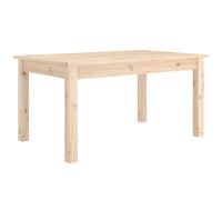 vidaXL Table basse 80x50x40 cm Bois massif de pin 814279
