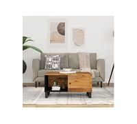 Table basse 80x50x40 cm Bois de manguier solide et d'ingénierie350635