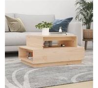 814514 vidaXL Table basse 80x55x40 5 cm Bois massif de pin