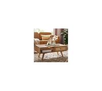 WOHNLING basse design WOHNLING table de salon en bois massif table basse