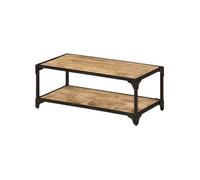 Table basse 90x45x35 cm Bois de manguier massif brut