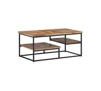 Vidaxl Table Basse 90x50x39 Cm Teck De Récupération Massif