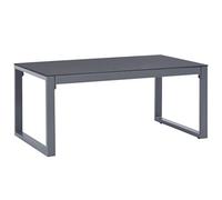 Table Basse Aluminium Table d'Appoint Salon Jardin Patio Extérieur vidaXL