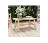 vidaXL Table basse 363353 90x50x41 cm en bois massif d'épicéa