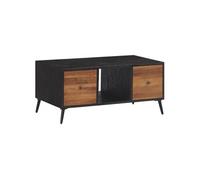 vidaXL Table basse 358527 Teck massif de récupération 90x50x41 cm