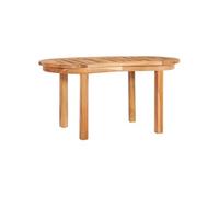 Vidaxl Table Basse 90x50x45 Cm Bois De Teck Solide Marron