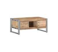 Table basse 95x50x40 cm Bois de manguier brut
