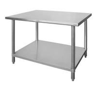 Table basse à fixation murale Budget Line avec étagère - 140 x 60 x 85 cm