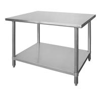 Table basse à fixation murale Budget Line avec étagère - 160 x 60 x 85 cm