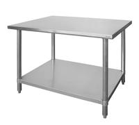 Table basse à fixation murale Budget Line avec étagère - 180 x 60 x 85 cm
