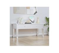 Table basse à miroir 106x45x45 cm Bois d ingénierie et verre Miroir / Bois d'ingénierie G