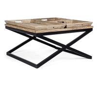 Table basse à plateaux 90X90