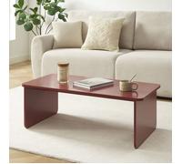 Table basse AKKA bordeaux h35 - Rouge