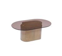 Table basse Alban - Amadeus - Marron - Bois Marron G