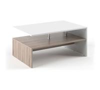 Table basse Amato 25953 Blanc/Sonoma G