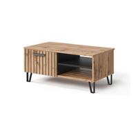 Table basse Amber, 90x50cm, Chêne Wotan, Vicco 55549