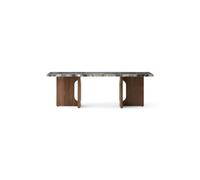 Audo Copenhagen Table basse Androgyne 45x120 cm Grey galaxy-noyer