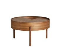 Table Basse Arc Basse Noyer