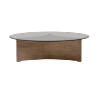 Table Basse Arc Grand Brun