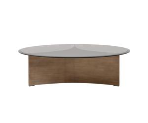 Table Basse Arc Grand Brun