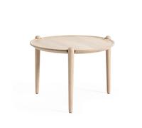 Table basse Aria Ø50 cm, chêne clair,