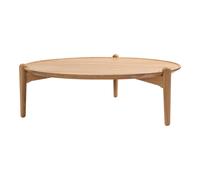 Table basse Aria Ø90 en chêne bas ,
