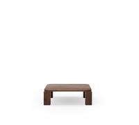 Table Basse Atlas 82x82 Chêne Fumé