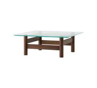 Table d'appoint Brasilia Lounge LxWxH 100x100x37cm
