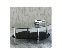 vidaXL Table basse avec design exclusif Noir
