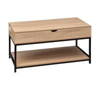 Table Basse Avec Plateau Relevable - Beige Beige