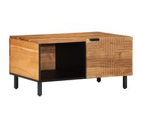 Table basse avec stockage avec porte de salon meuble maison Accent vidaXL vidaXL